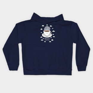 Morning Coffee Kids Hoodie